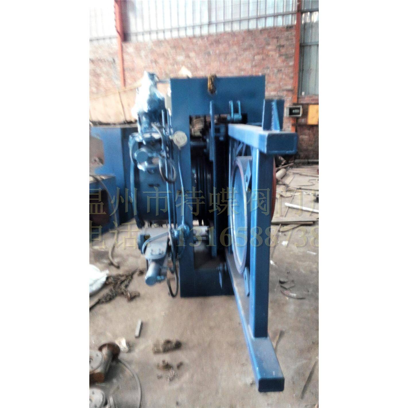 电动手动气动敞开式盲板阀眼睛阀我家专业制造