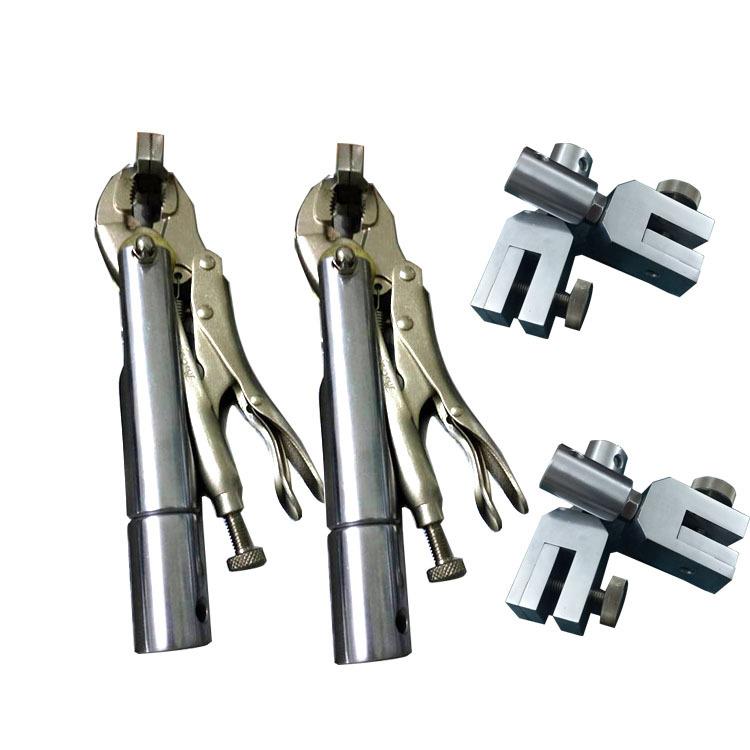 批量现货拉力机夹具万能拉力机夹具非票夹具定制拉力机大力钳夹具