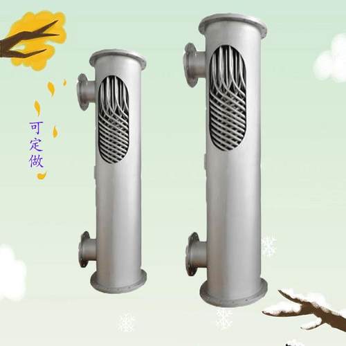 定制螺旋螺纹缠绕管式冷凝器厂家列管式油冷器液压机油冷却器