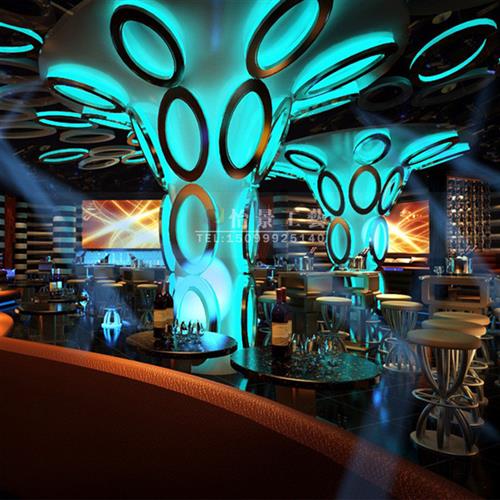 酒店大堂商场会所KTV餐厅玻璃钢造型柱异形罗马柱厂家FRP