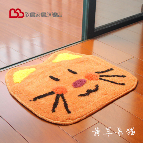 欣居卡通地垫吸水浴室门垫儿童卧室脚垫子厕所卫生间厨房门口地垫