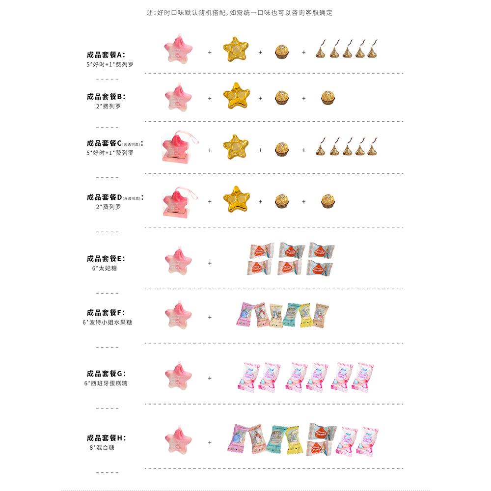 爱侬生日礼盒2024创意结婚铁盒星星欧式回礼糖盒费列罗礼物喜糖盒