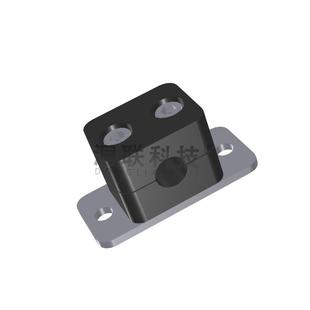 37种塑料安装支架传感器6-102mm接近光电开关圆柱尼龙带固定底座