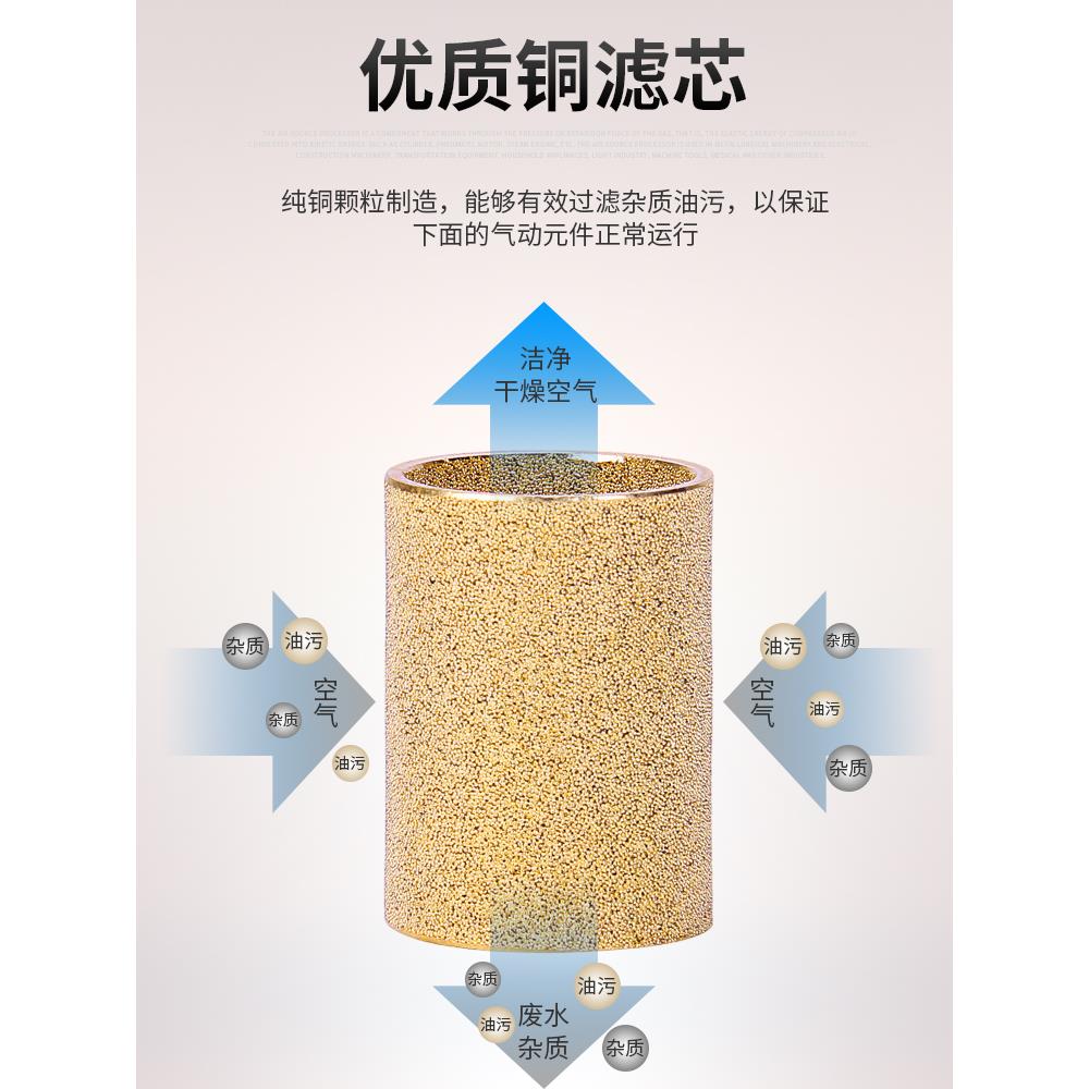 AR2000气动减压阀调压阀空压机AFC油水分离器过滤器BFC气压调节阀