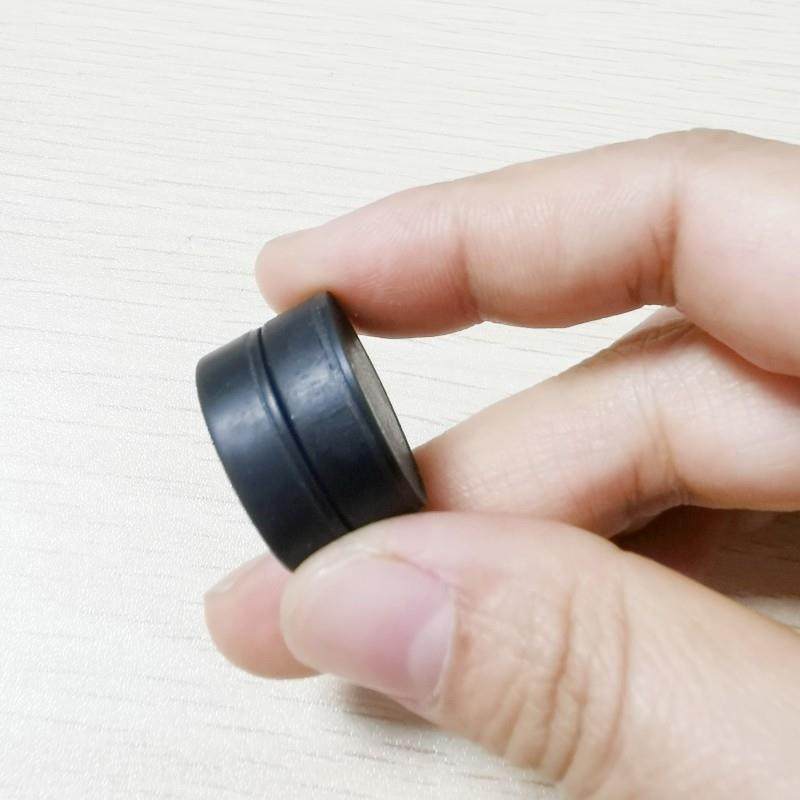 鱼缸对吸圆形磁铁 高性能强磁包胶防水防锈磁块 D22mm钕铁硼永磁
