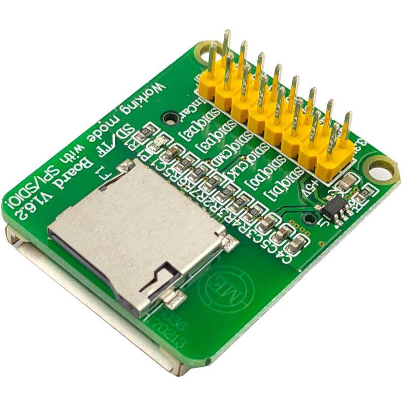 TF/SD数据存储模块 TF卡 SD卡模块 SPI/ SDIO方式 3.3V 5V双电源