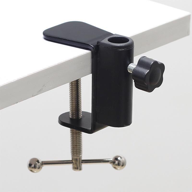 NB35悬臂支架底座夹子座灯架配件夹桌面床头话筒手机通用