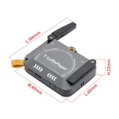 LILYGO® T-LoRa Pager ESP32-S3+LoRa GPS 可编程手持式AIoT设备