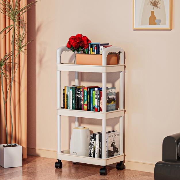 【小马甄选1】书架落地置物架储物柜客厅靠墙杂物柜桌面小型