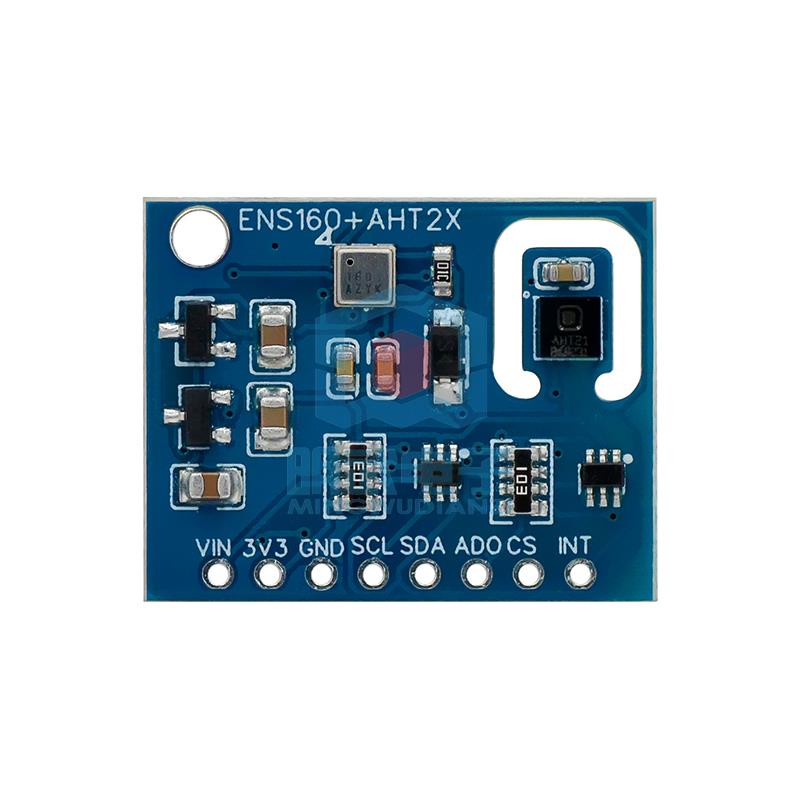 ENS160+AHT21 二氧化碳CO2 eCO2 TVOC 空气质量及温湿度传感器