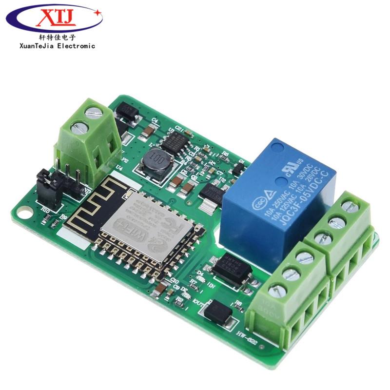 ESP8266 WIFI继电器模块网络继电器开关控制模块ESP-12F开发板