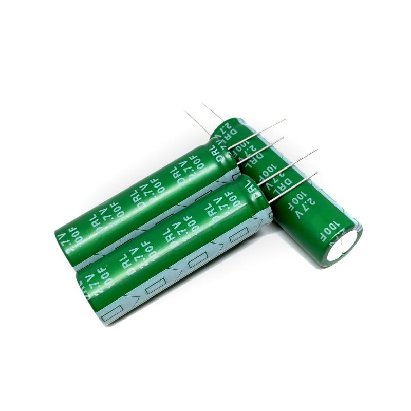 超级法拉电容2.7V/3F/7F/10F/15F/18F/22F/30F/35F/50F/100F/120F