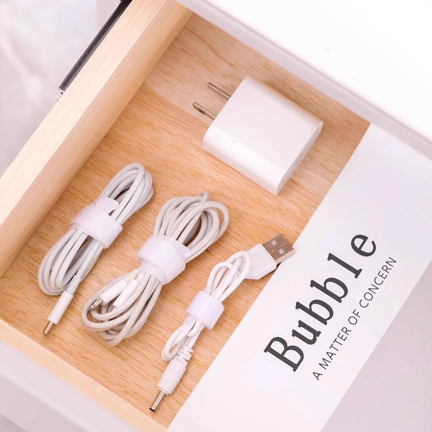 收纳自粘电线理线器缠绕集线数据线收纳理线带卷线束线扎带魔术贴