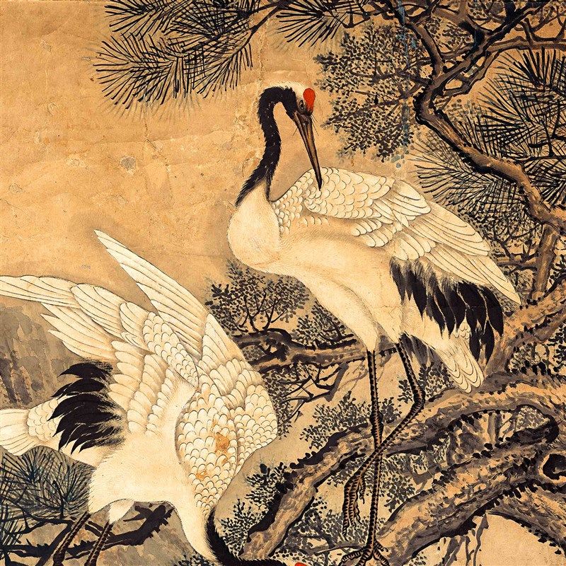 沈铨九如图客厅中堂挂画农村饰画动物国画微喷