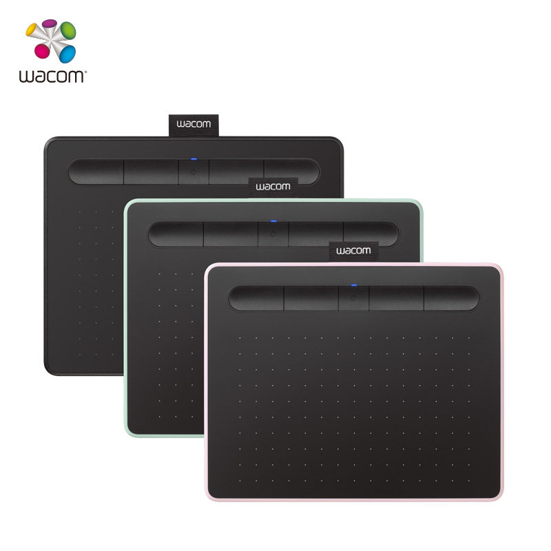 wcom手绘板 intuos ctl100wl版中号影拓数位板绘画板绘图板