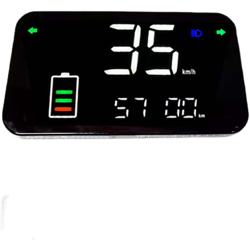 电动车仪表盘总成小龟王009码表H1改装LED显示屏大金牛智能表通用