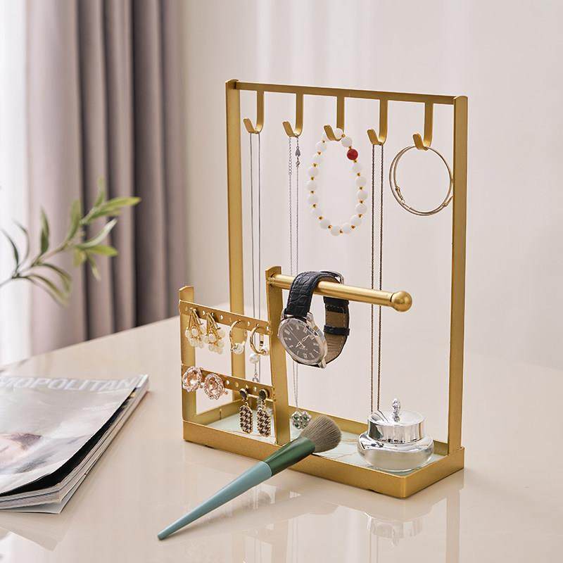 创意首饰架铁艺挂钩钥匙饰品耳环项炼挂架置物架玄关多功能收纳层,收纳整理,首饰架,淘宝优惠券,粉丝福利购,淘宝优惠卷