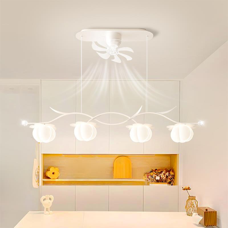 餐厅灯吊灯2025新款法式奶油风吸顶灯简约现代大气全屋套餐组合灯