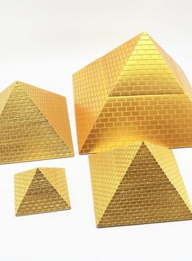 金字塔风水磁场砂岩摆件杨公寻龙尺摆件家居饰品工艺礼品摆饰装饰