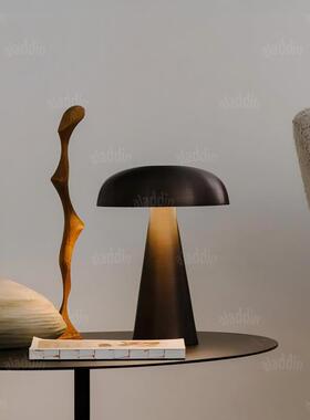 丹麦Como SC53蘑菇台灯便携式充电北欧中古书房装饰氛围感床头灯