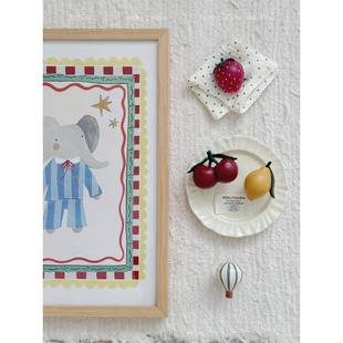 milky garden柠檬樱桃水果热气球门挂勾柜门手把儿童房装饰拉手