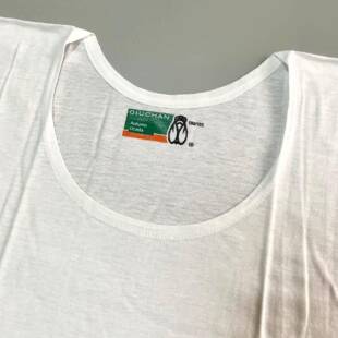 李公民秋禅牌42支纱纯棉素色男士文化衬衫中老年短袖汗衫底衫贴身