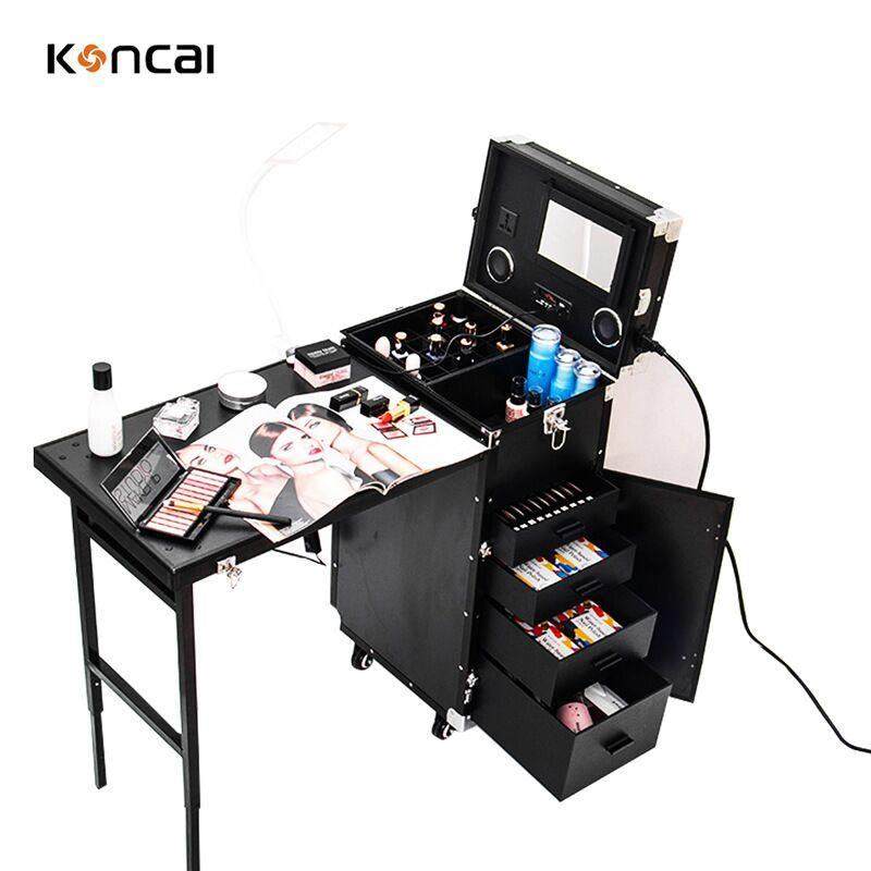 专业美甲箱带灯蓝牙可携式纹绣工具箱万向轮拉杆跟妆美甲工作台摆,彩妆/香水/美妆工具,化妆/美容工具,淘宝优惠券,粉丝福利购,淘宝优惠卷