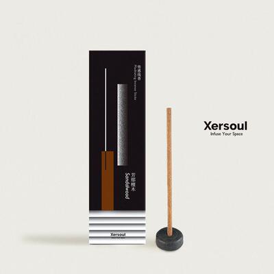Xersoul司所「芳郁檀木」悟感线香天然香料焚香熏香檀香木质香调