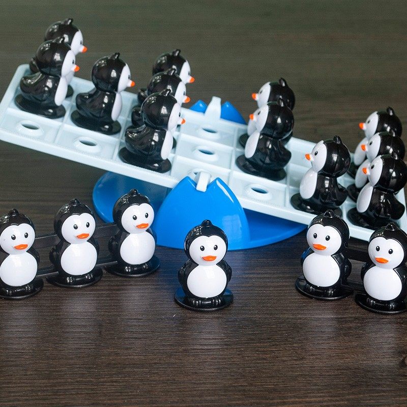 脑力大作战平衡企鹅天平秤称儿童益智类玩具逻辑思维训练游戏桌游,玩具/童车/益智/积木/模型,儿童桌面游戏类,淘宝优惠券,粉丝福利购,淘宝优惠卷