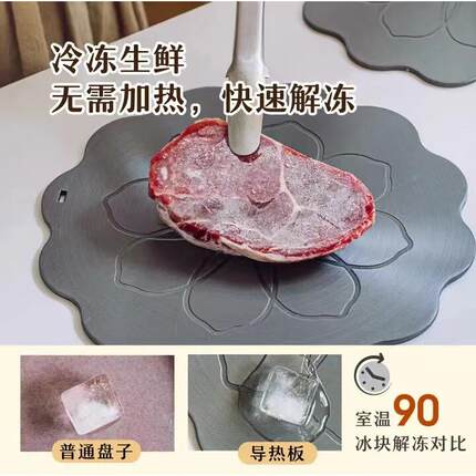 树可导热板瓦斯炉解冻盘防烧黑灶台隔热板家用瓦斯灶传热板导热盘