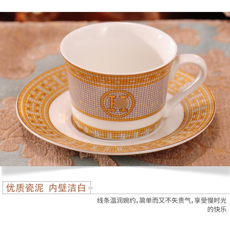 欧式陶套瓷咖啡具装骨UAW瓷茶具 茶杯套装 英式下茶创午意结婚礼