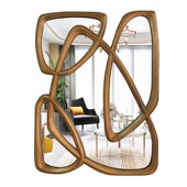 玄关镜美式 饰镜子梳妆镜餐边镜壁挂镜壁炉镜定制 艺术镜创意镜装