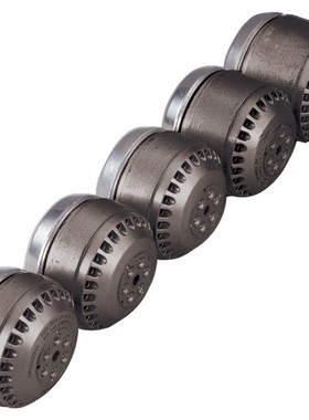 疯狂鲁莽精密轴承EM133C外转子前倾蜗壳离心风机净化双进风电机