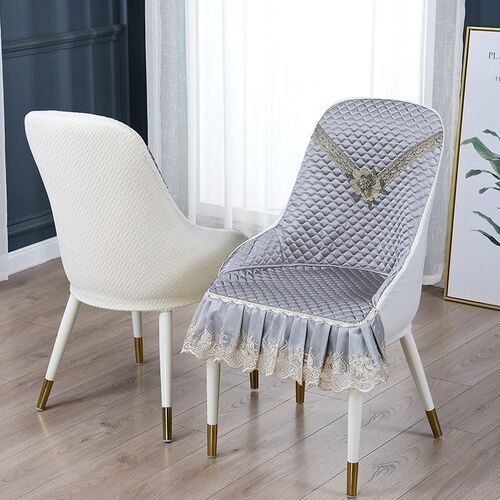 椅套罩2024新款垫子靠背一体北欧风扶手套防猫抓高级感餐桌椅子套