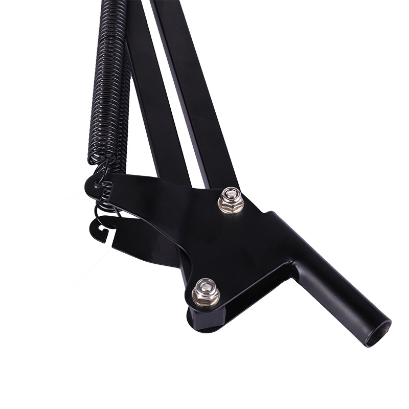 电容麦克风桌面悬臂支架直播有线话筒台式升降支架防震话筒夹支架