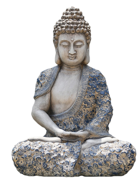 禅意佛像摆件中式创意庭院装饰花园户外露天造景艺术阳台玄关布置