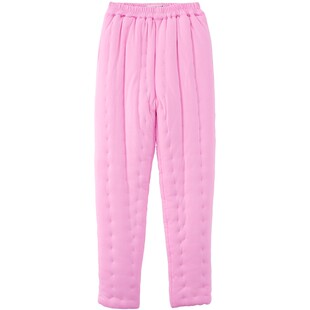 显瘦铅笔裤 纯棉花手工棉裤 加厚修身 高腰内胆成人妈妈保暖裤 女冬装