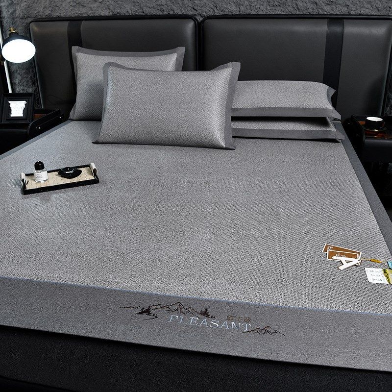 夏季凉席夏天PE藤席2025新款席子夏天竹席可水洗草席藤编软席,床上用品,藤席,淘宝优惠券,粉丝福利购,淘宝优惠卷