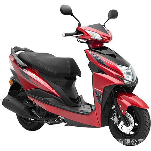 尚领踏板摩托车迅鹰125cc燃油车省油整车男女代步外卖踏板摩托车