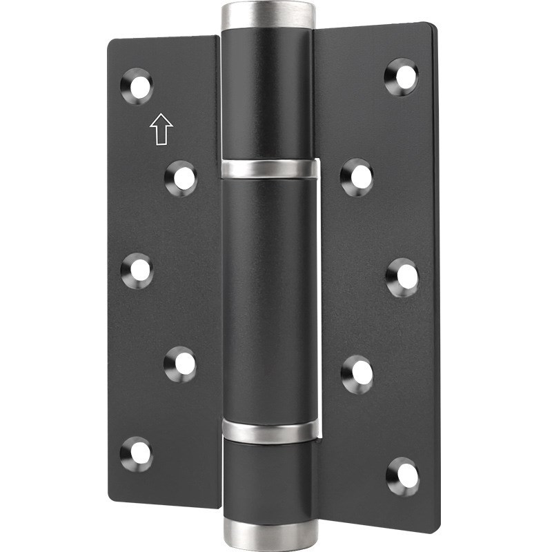 隐形门合页液压缓冲自动关门专用合页回弹闭门弹簧铰链荷叶闭门器