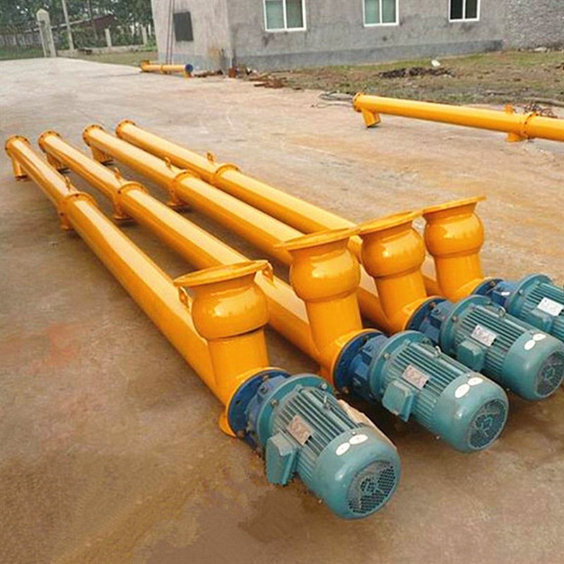 低价格定制乌鲁木齐市双管螺旋输送机 LSY螺旋输送机设备蛟龙报价