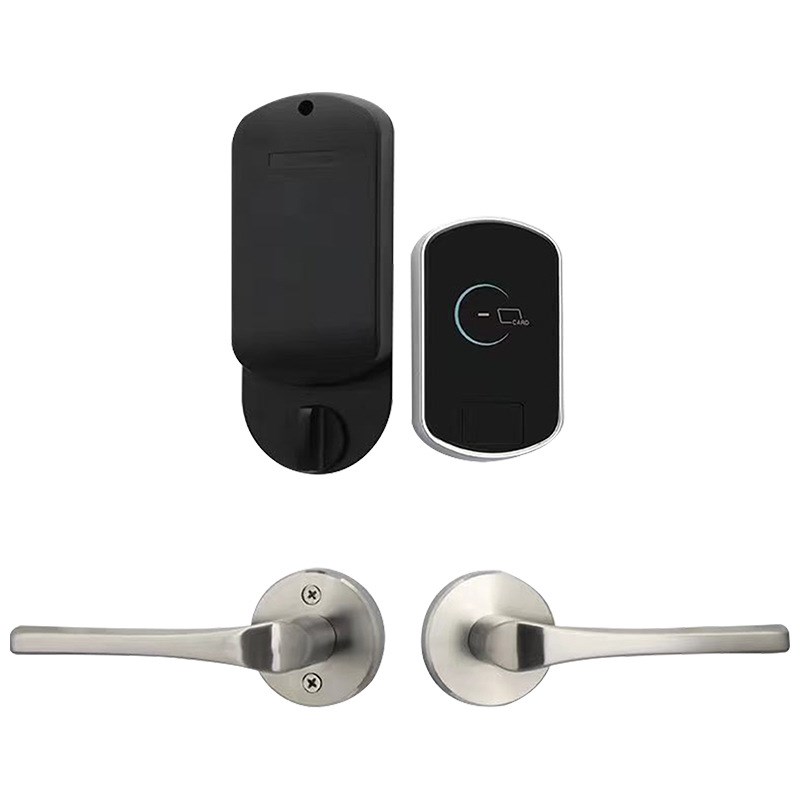 创佳酒店门锁不锈钢分体酒店刷卡锁系统宾馆电子磁卡感应智能IC锁