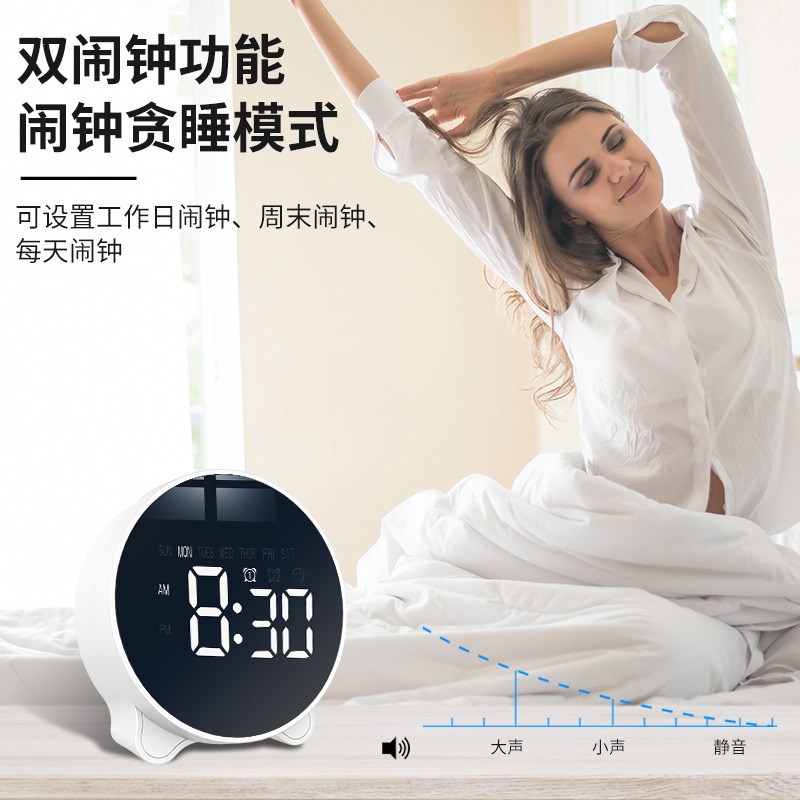新款旋转定时器创意LDE静音时间管理器学生器厨房烘焙定时