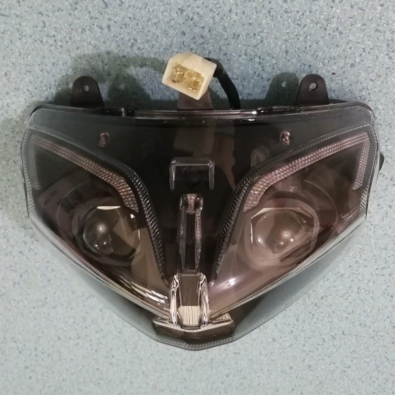 小金鹏251 BJ250-18轮圈导流罩大灯护板车头配件鹰嘴玻璃减震挡泥