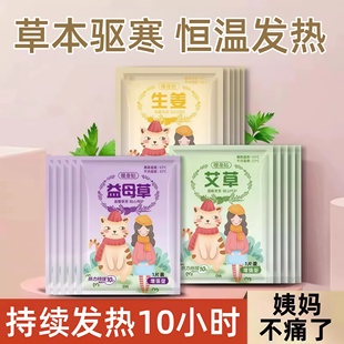 2025款 暖贴女生用大姨妈暖宫贴10小时益母草艾草暖身发热敷帖艾草