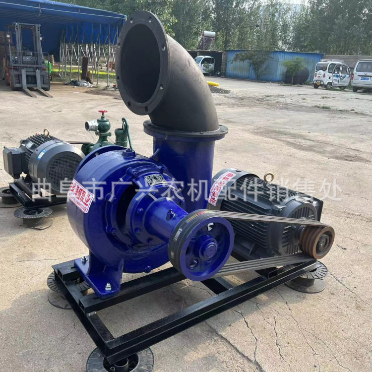 排涝灌溉12寸电动混流泵流量980立方工程清淤泥浆泵厂家批发现货
