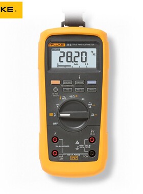 福禄克（FLUKE）F28II 坚固型工业万用表 防水防尘防摔 0-1000V 1