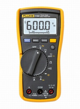 福禄克（FLUKE)115C 真有效值数字万用表 600 V 一年保修