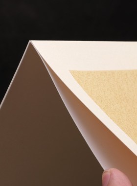 安徽泾县三味斋蜡染叶脉笺册页宣纸本加厚软卡册页纯手工蜡染半熟