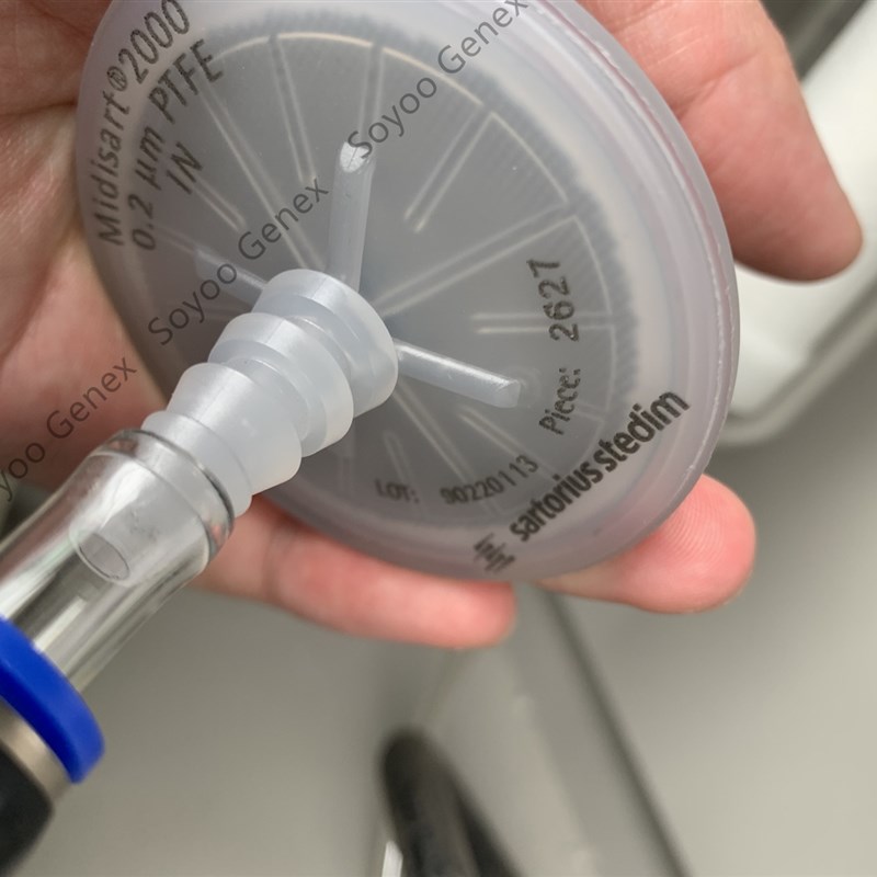 17805-UPQ赛多利斯空气过滤器 Midisart2000  0.2um 60mm软管接口